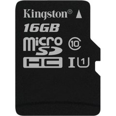 Карта пам'яті 16GB Kingston Canvas Select Plus MicroSDHC Class 10 SDCS2/16GBSP фото