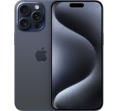 iPhone 15 Pro Max, 256GB Blue Titanium (MU7A3) 120685      фото