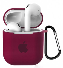 Чохол AirPods / AirPods 2 Silicone Case, Rose Red 119402      фото