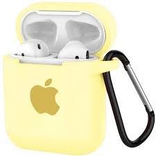 Чохол AirPods / AirPods 2 Silicone Case, Mellow yellow 120878      фото