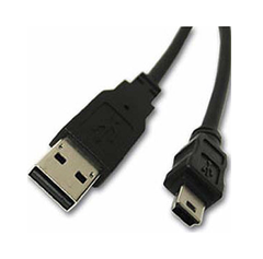 Кабель Atcom USB 2.0 - Mini 5P 0.8m (3793) 3793 фото