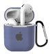 Чохол AirPods / AirPods 2 Silicone Case, Lavander Gray 115894      фото
