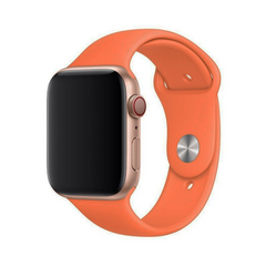 Ремінець Silicone Apple Watch 42 mm / 44 mm / 45 mm / 49 mm, Papaya 118561      фото