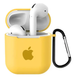 Чохол AirPods / AirPods 2 Silicone Case, Yellow 119058      фото