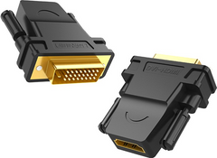 Перехідник Ugreen DVI 24+1 Male to HDMI Female Black (UGR-20124) 124805      фото