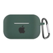 Чехол AirPods 3 Silicone Case Microfiber-, Pine green 116115      фото