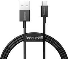 Кабель Micro USB Baseus Superior 2A / 1m. - Black CAMYS-01 фото