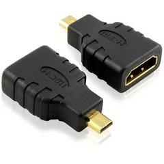 Перехідник HDMI - micro HDMI Black 117506      фото