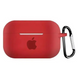 Чехол AirPods 3 Silicone Case Microfiber-, Red 116118      фото