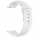 Ремінець Silicone 22mm, White 119186      фото