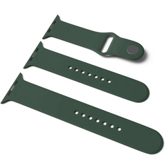 Ремінець Silicone Apple Watch 42 mm / 44 mm / 45 mm / 49 mm, Olive 117364      фото