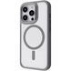 Накладка Proove Clear Essence Case Magnetic Ring iPhone 16 Pro Max, Gray 127474      фото