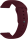 Ремінець Silicone 22 mm, Marsala 114774      фото