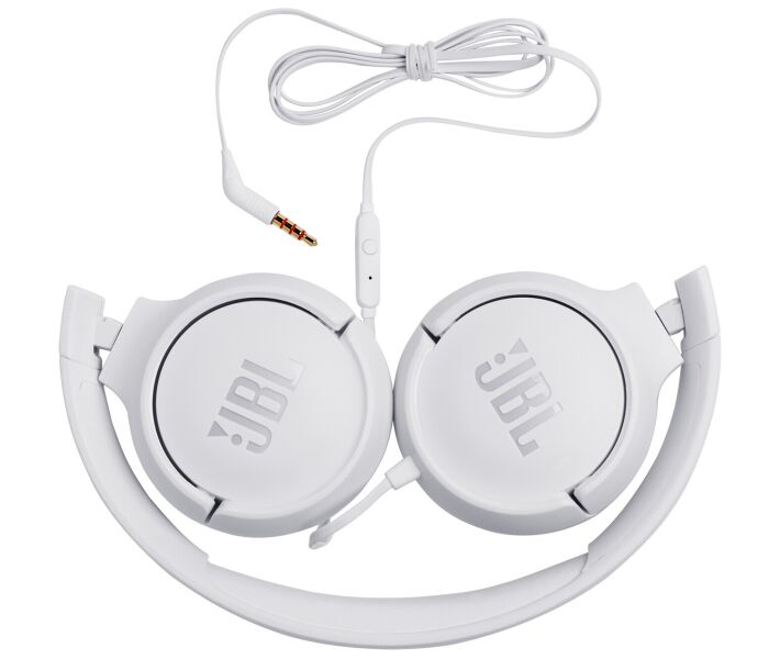 Навушники JBL T500, White (JBLT500WHT) 118681      фото