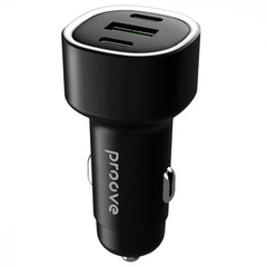 АЗП Proove Flash 60W 2*Type-C + USB Black (CCFL60111201) 125633      фото