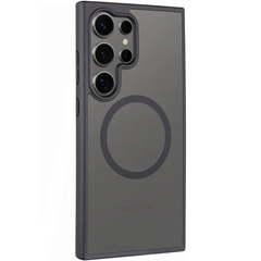 Накладка Metal Buttons MagSafe Samsung S26 Ultra, Black 126737      фото