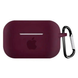 Чохол AirPods Pro Silicone Case, Maroon 116167      фото